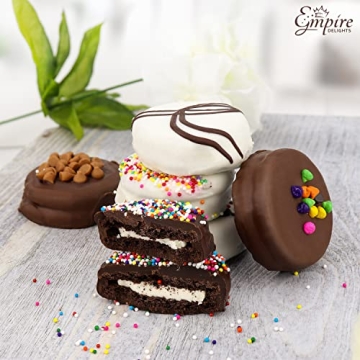 Christmas Cookie Gift Basket - Fancy Chocolate Treats