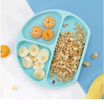 Silicone Suction Plates for Babies - BPA Free & Convenient