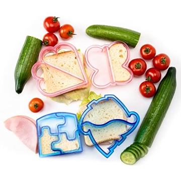 StarPack Kids Sandwich Cutters - Fun Shapes for Lunch