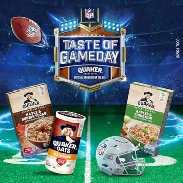 Quaker Instant Oatmeal 32 Pack High Fiber Variety