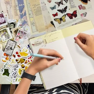 Vintage Junk Journal Notebook for Creative Writing and Scrapbooking