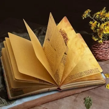 Vintage Junk Journal Notebook for Creative Writing and Scrapbooking