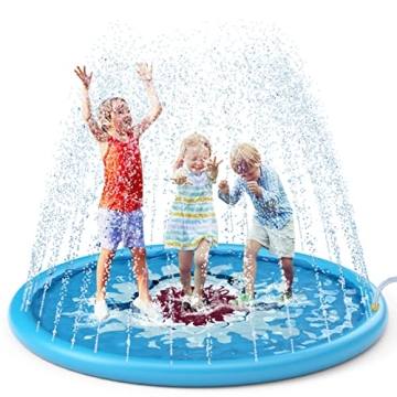Jasonwell Splash Pad for Kids - Fun Outdoor Water Play