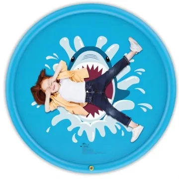 Jasonwell Splash Pad for Kids - Fun Outdoor Water Play