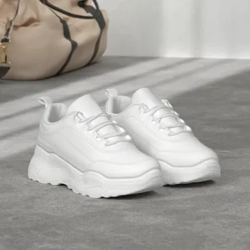 Stylish Vegan Chunky Platform Sneakers for Women