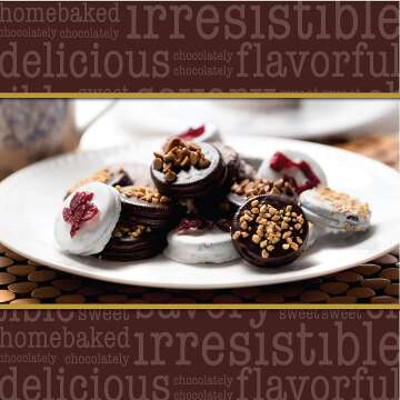 Barnett's Christmas Chocolate Gift Baskets - 20 Cookies