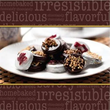 Barnett's Christmas Chocolate Gift Baskets - 20 Cookies