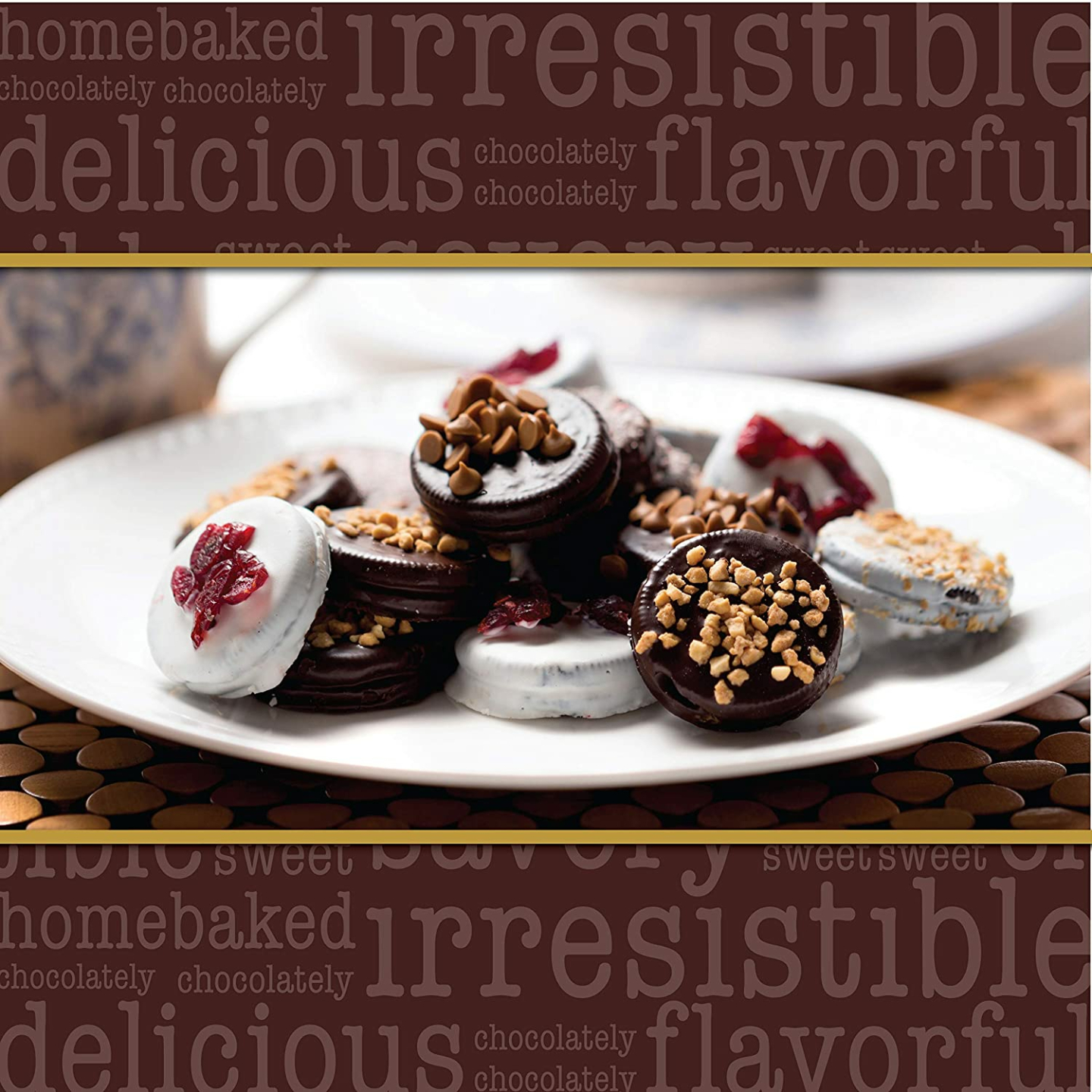 Barnett's Christmas Chocolate Gift Baskets - 20 Cookies