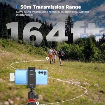 BOYA Wireless Lavalier Microphone for iPhone and Android