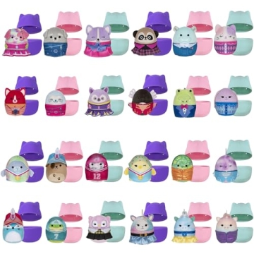 Squishmallows Squishville 3-Pack Capsules - Mini Plush Joy