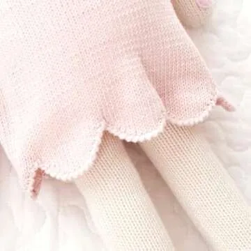 cuddle + kind Charlotte The Dog Little 13" Hand-Knit Doll – 1 Doll = 10 Meals, Fair Trade, Heirloom Quality, Handcrafted in Peru, 100% Cotton Yarn