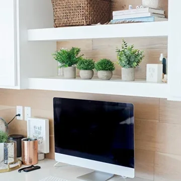 GreenCallow Mini Fake Plants Set for Home Decor