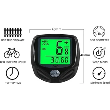 YS SY Wireless Waterproof Speedometer: Accurate & Easy to Use