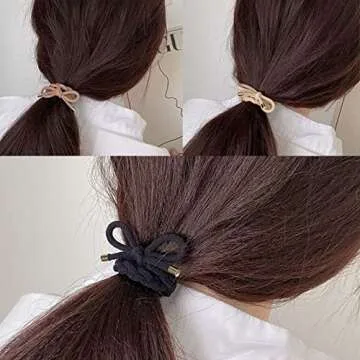 Colorful Braided Hair Ties Set – No Damage Hair Accessories