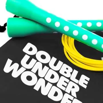 Double Under Wonder Adjustable Speed Jump Rope