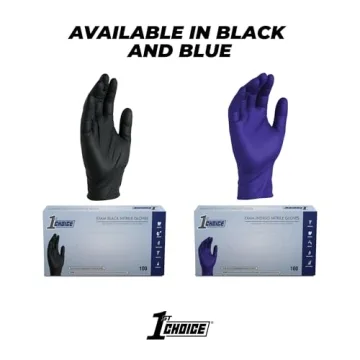 1st Choice Indigo Disposable Exam Gloves - 1000 Count