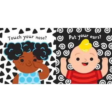 Indestructibles: Touch Your Nose! (High Color High Contrast): Chew Proof · Rip Proof · Nontoxic · 100% Washable (Book for Babies, Newborn Books, Safe to Chew)