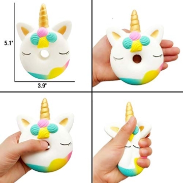 YOAUSHY 6 Pcs Jumbo Squishies for Kids Stress Relief Toys