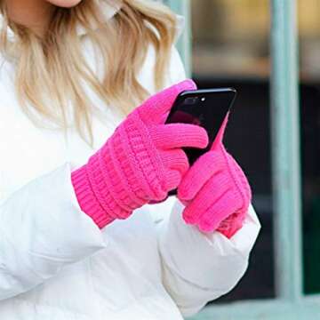 Warm Touchscreen Winter Gloves for Women | Funky Junque