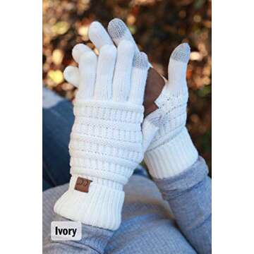 Warm Touchscreen Winter Gloves for Women | Funky Junque