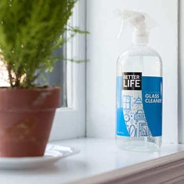 Better Life Natural Streak Free Glass Cleaner for Pristine Windows