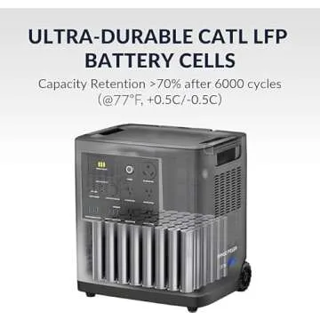 Mango Power E Portable Power Station – 3.5kWh, Fast Charging