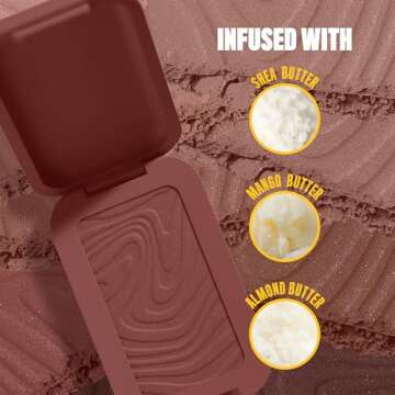 NYX PROFESSIONAL MAKEUP Matte Buttermelt Bronzer, Longwear Face Makeup with Up to 12 Hours of Wear, ...