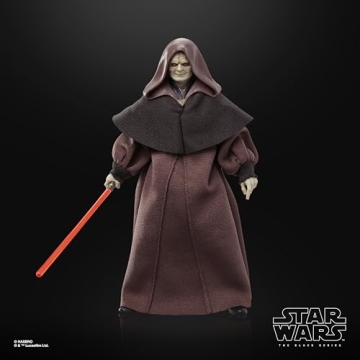 Darth Sidious Action Figure Black Series Star Wars Collectible
