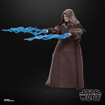 Darth Sidious Action Figure Black Series Star Wars Collectible