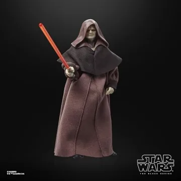 Darth Sidious Action Figure Black Series Star Wars Collectible
