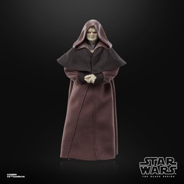 Darth Sidious Action Figure Black Series Star Wars Collectible