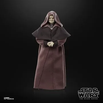 Darth Sidious Action Figure Black Series Star Wars Collectible