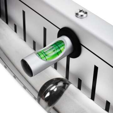 Camco Camper/RV AccuLevel - Features Front to Back and Side to Side RV Leveling - Easy to Install (25563)