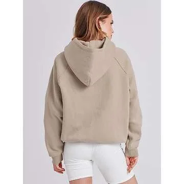 Stylish ANRABESS Women's Oversized Fleece Hoodie