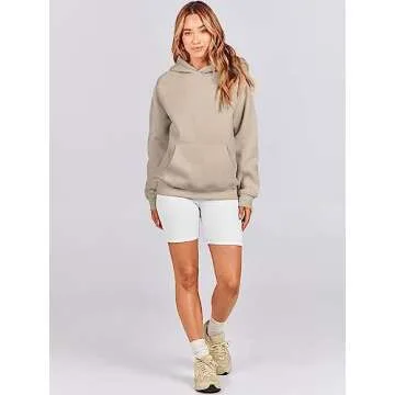 Stylish ANRABESS Women's Oversized Fleece Hoodie
