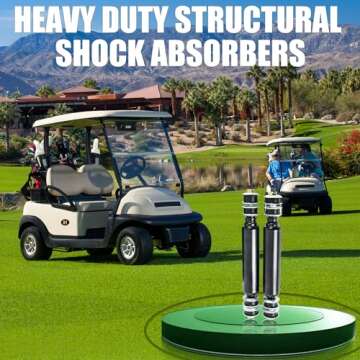 RANSOTO Golf Cart Rear Shock Absorbers for Club Car