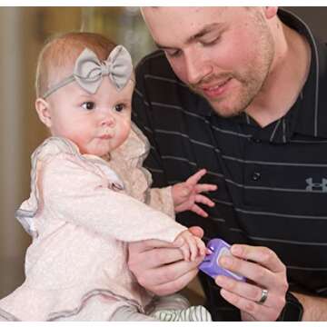 Lil Nipper Baby Nail Trimmer Electric for Infants and Toddlers, Baby Must Haves. Gentle and Safe, Re...