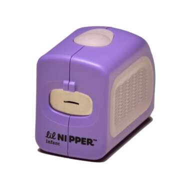 Lil Nipper Baby Nail Trimmer Electric for Infants and Toddlers, Baby Must Haves. Gentle and Safe, Rechargeable and Durable. Baby Essentials for Baby Registry Items. Infant Size 3 mo to 5yr.