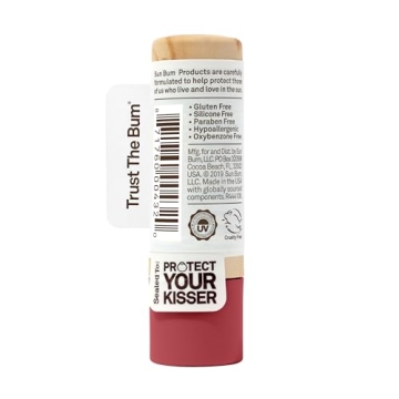 Sun Bum Tinted Lip Balm Bon Fire SPF 15 Hydrating Protection | 0.15 Oz