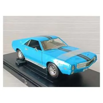 OIMOLO 1969 AMC AMX Scale Model Die-Cast Car Collectible