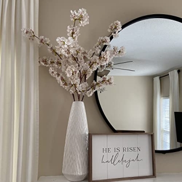 Sunm Boutique Silk Cherry Blossom Branches Set of 3