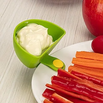 Brvnpily Dip Clips Set - Enhance Meals with Fun Dips