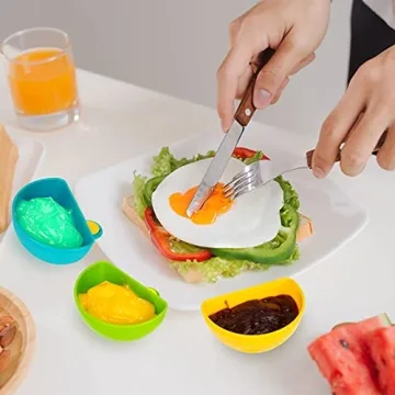 Brvnpily Dip Clips Set - Enhance Meals with Fun Dips