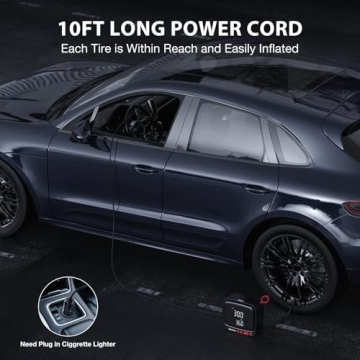 NEXPOW Tire Inflator 150PSI - Portable Air Compressor