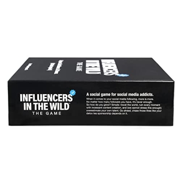 Influencers In The Wild Board Game - Hilarious Social Media Fun