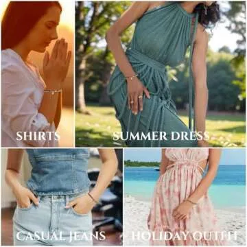 Christian Gifts for Women, Cross Bracelet, Christian Gifts, Inspirational Gifts for Women, Natural Stone Bracelets, Religious Gifts for Woman