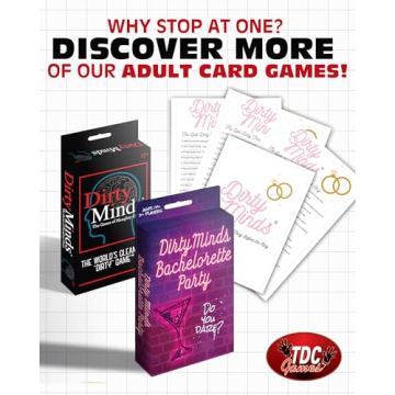 TDC Games Travel Dirty Minds Hilarious Adults Card Game