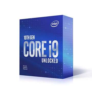 Intel Core i9-10900KF Desktop Processor 10 Cores up to 5.3 GHz Unlocked Without Processor Graphics LGA1200 (Intel 400 Series chipset) 125W