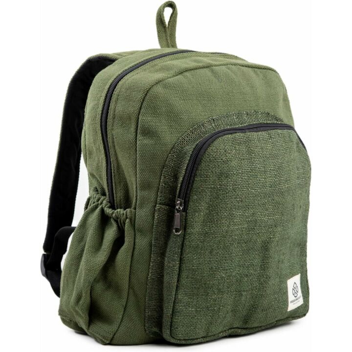 Eco-Friendly Organic Hemp Backpack for Hiking