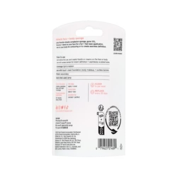 Miracle Face & Body Sponge for Flawless Makeup Finish